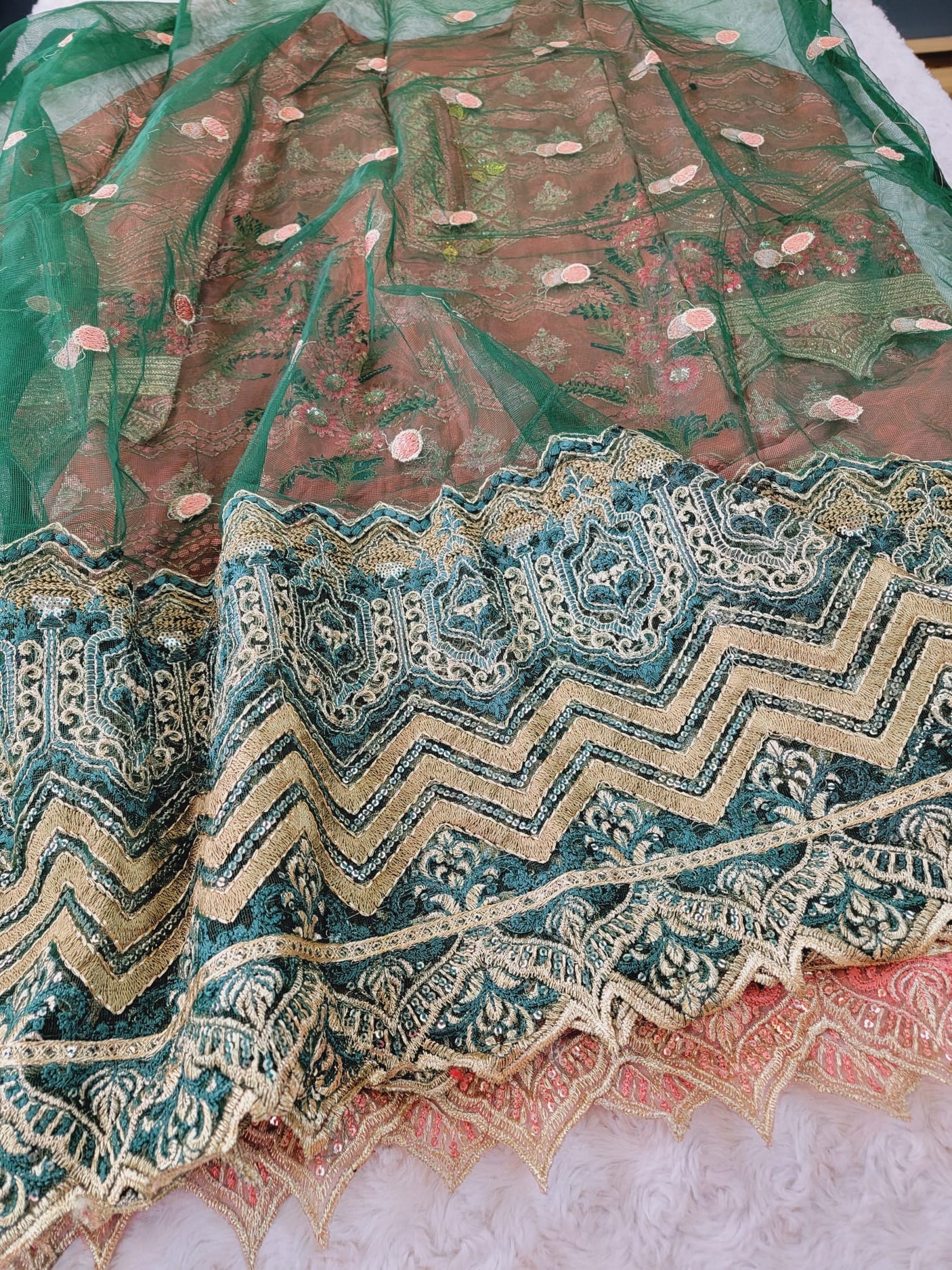 Pakistani Stitched Embroidery Party Wear Dresses Ready To Ship