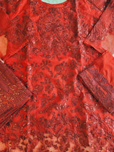 Pakistani Stitched Embroidery Party Wear Dresses Ready To Ship