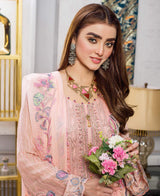 Zainab Fazlani Luxury Embrodered chiffon Collection 100% Original