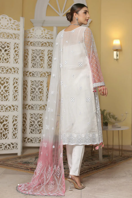 La'Fleur By Maryam's Chiffon Embroidered Collection