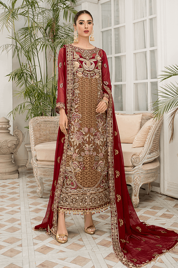 Maryam's Chiffon Embroidered Collection