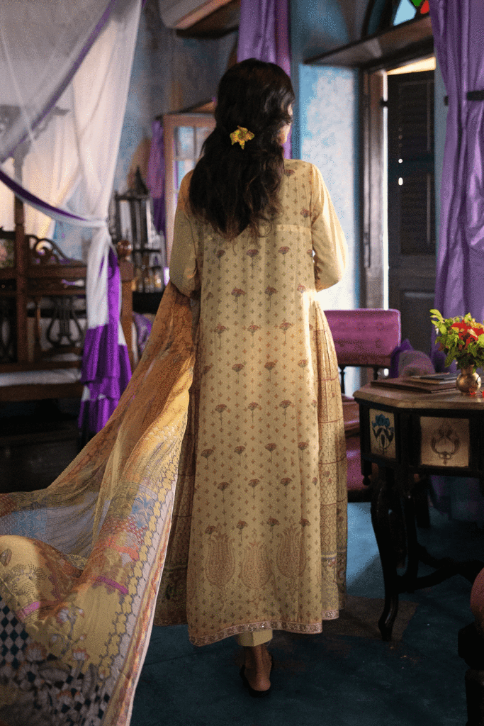 Qalamkar Luxury Lawn 100% Original