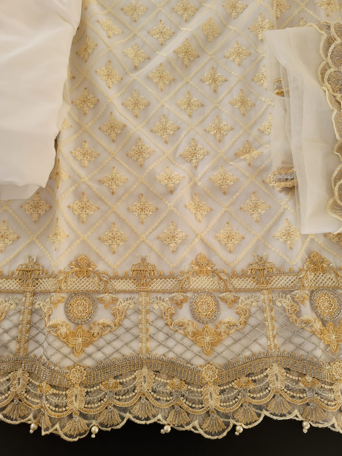 Pakistani Stitched Embroidery Party Wear Dresses Ready To Ship