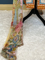 Pakistani lawn stitched  Embroidered Suit Ready To Ship