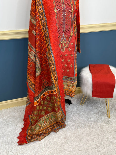 Bin Saeed original embroidered lawn Collection