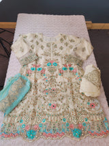 Pakistani Stitched Embroidery Party Wear Dresses Ready To Ship