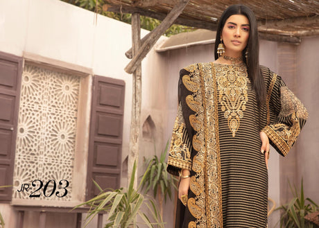 NAMAEESH by Johra Embroidered Lawn Collection 2021 -100% Original Guaranteed