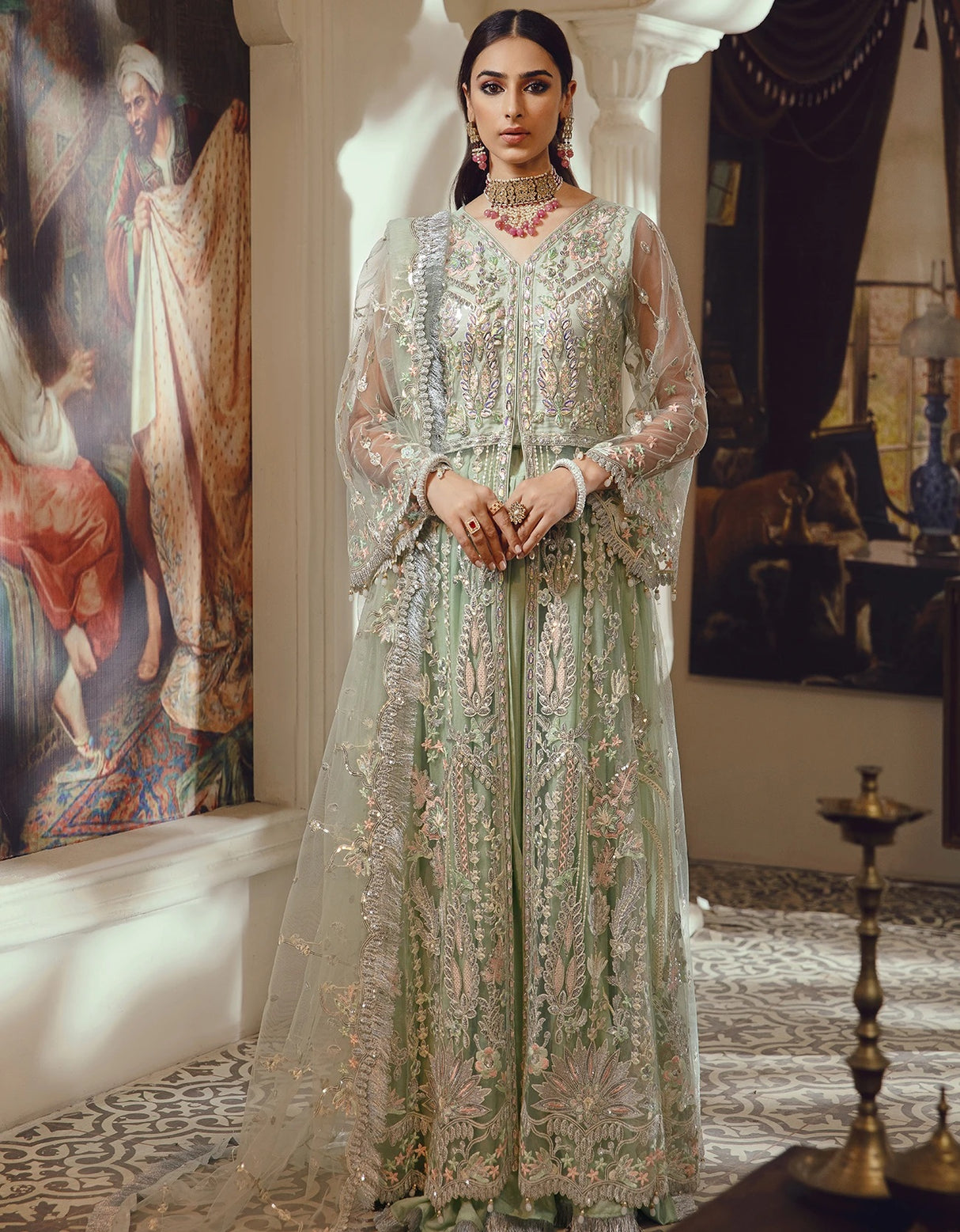 Belle Robe by Emaan Adeel Luxury Chiffon Embroidered Collection 100% Original Guaranteed