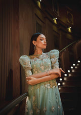 AIK Embroidered Chiffon Collection-100% Original Guaranteed