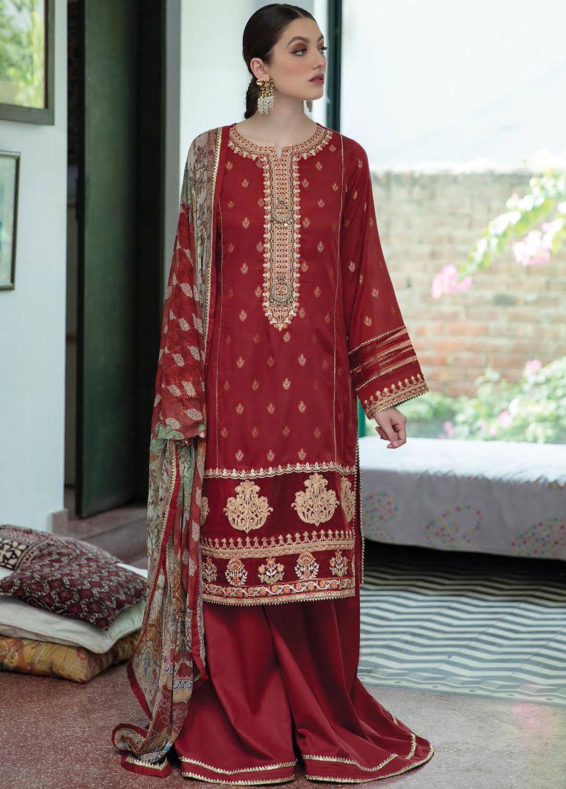 Aabyaan Embroidered Lawn Collection-100% Original Guaranteed