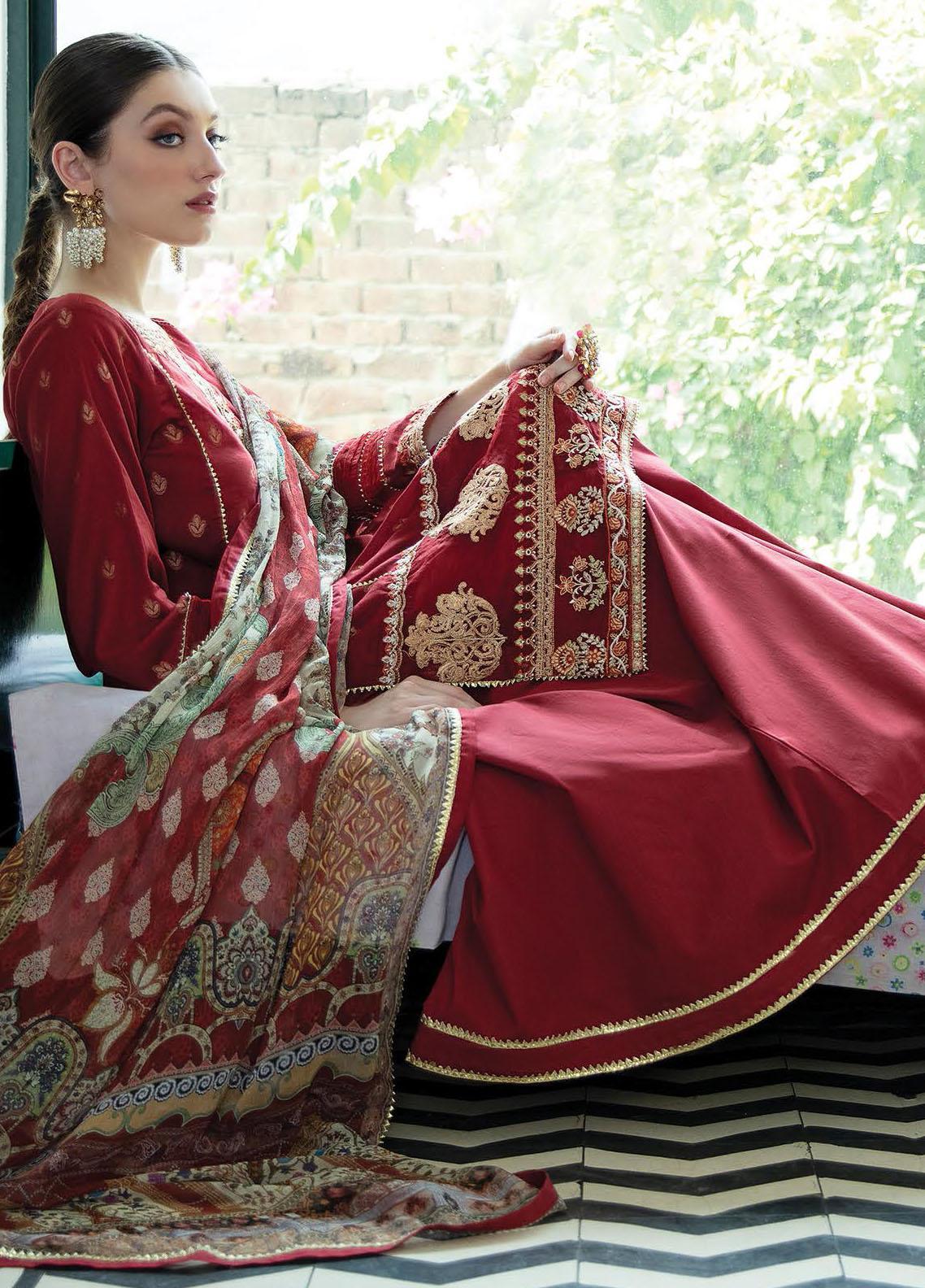Aabyaan Embroidered Lawn Collection-100% Original Guaranteed