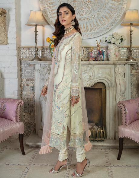 Le Festa by Emaan Adeel Chiffon Collection -100% Original Guaranteed