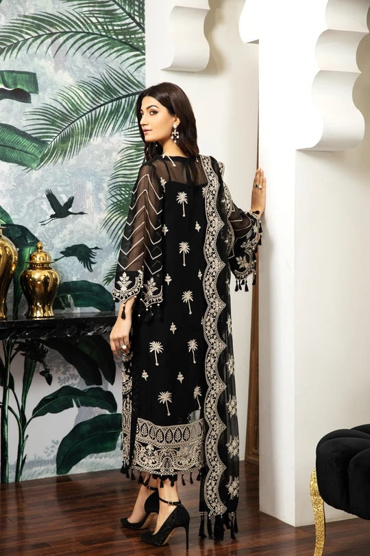 Alizeh Fashion By Bilal's Embroidered Chiffon Collection 2021 -100% Original Guaranteed