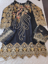 Pakistani Stitched Embroidery Party Wear Dresses Ready To Ship