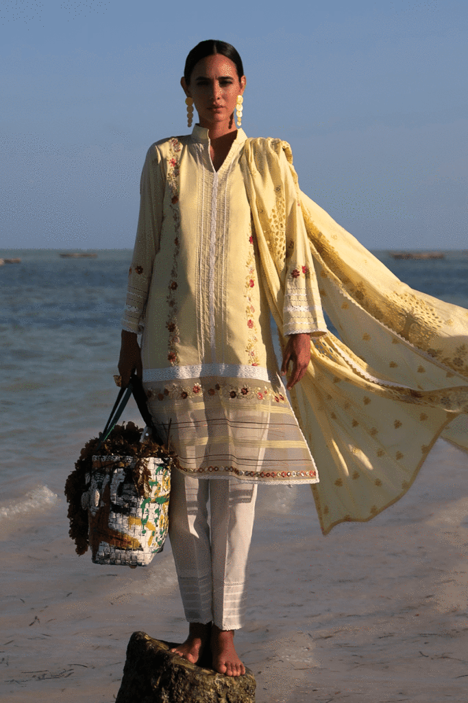 Qalamkar Luxury Lawn 100% Original