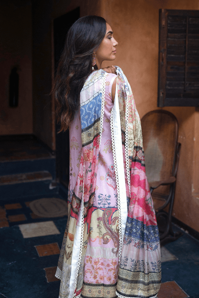 Qalamkar Luxury Lawn 100% Original