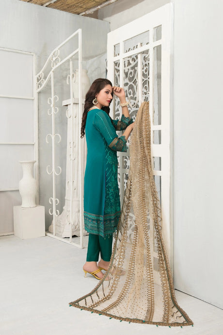 Gulrukh by Tawakkal Chiffon Embroidered Collection–  100% Original Guaranteed