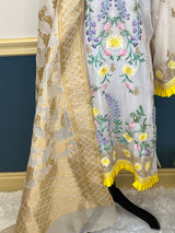 Pakistani Stitched Embroidery Party Wear Dresses Ready To Ship