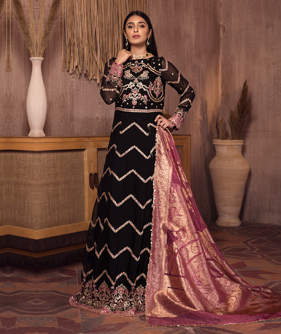 Zarif Festive Luxury Chiffon Embroidered 2021 -100% Original Guaranteed