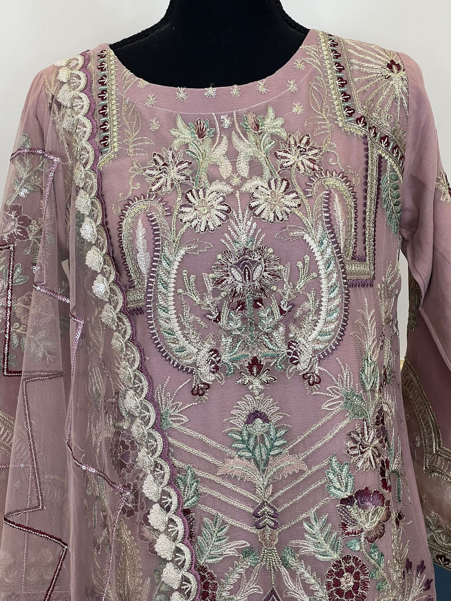 Pakistani Embroidered Party wear Ready To Ship