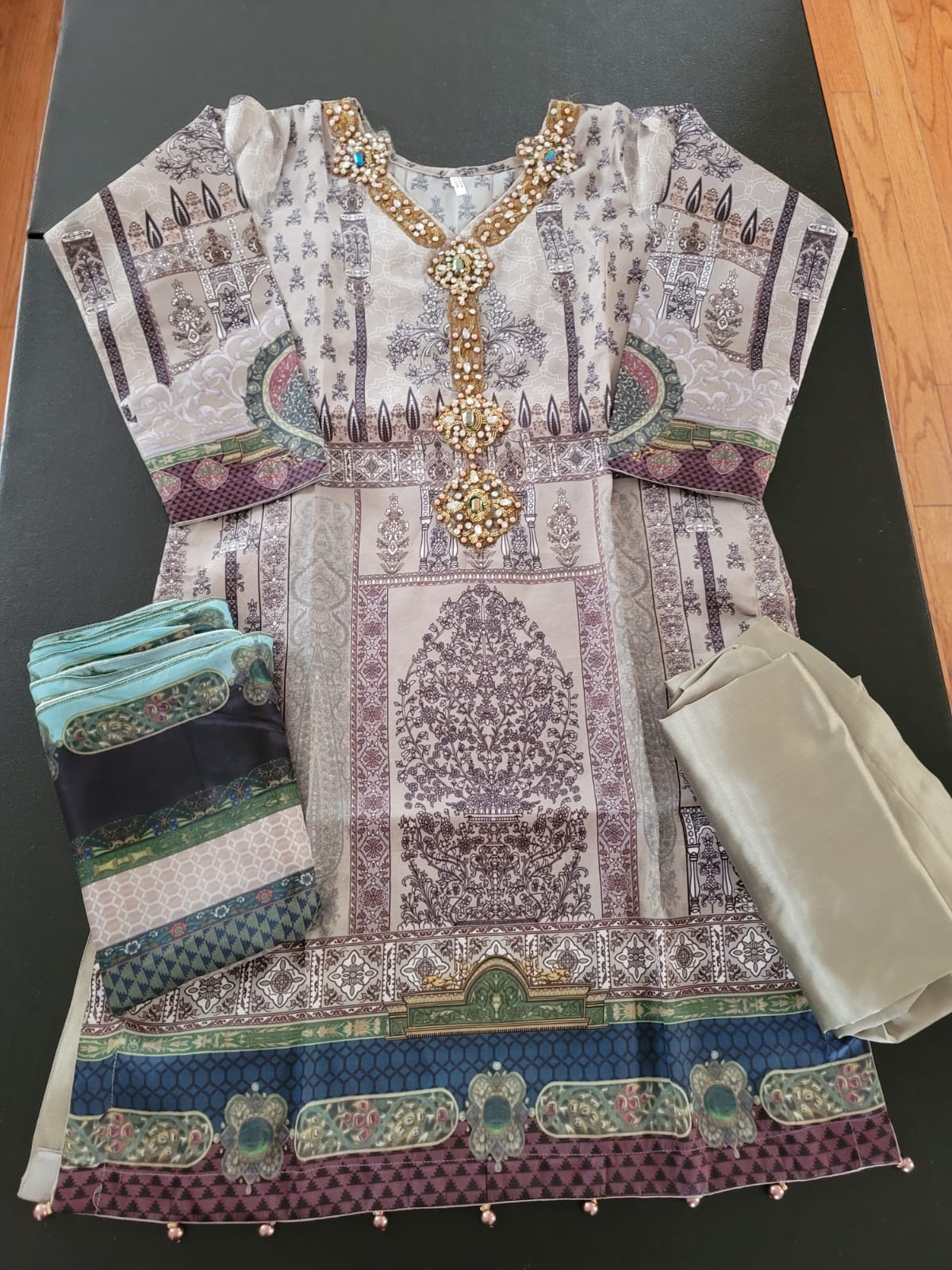 Pakistani Stitched Embroidery Party Wear Dresses Ready To Ship