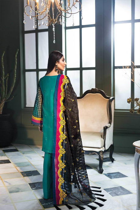 Chimmer by Charizma Embroidered Chiffon-100% Original Guaranteed