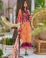 Zaha Lawn Spring Summer 2020-100% Original Guaranteed