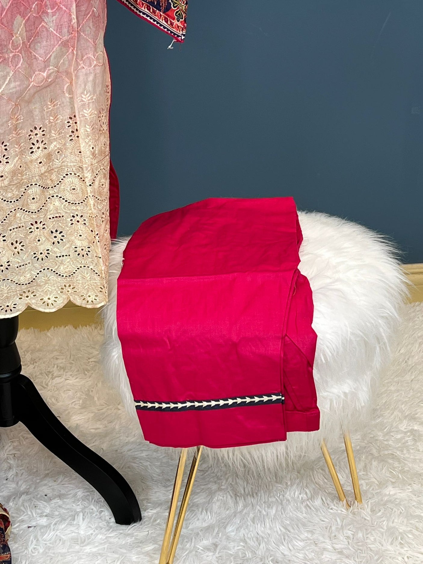 Pakistani Stitched lawn Embroidered Salwar kameez ready to ship