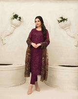 TASAVVUR By Tawakkal Chiffon Embroidered Collection 2021 -100% Original Guaranteed