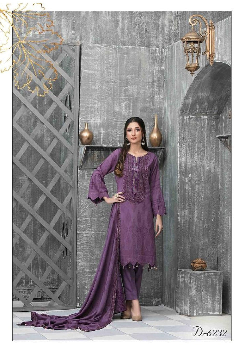 NAAZNIN By Tawakkal Embroidered Lawn Collection -100% Original Guaranteed