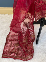 Pakistani Stitched Embroidery Party Wear Dresses Ready To Ship