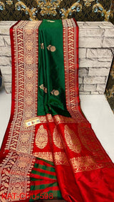 Pure Handloom Banarasi Katan Saree