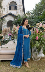 Azure luxury chiffon collection Collection 100% Original