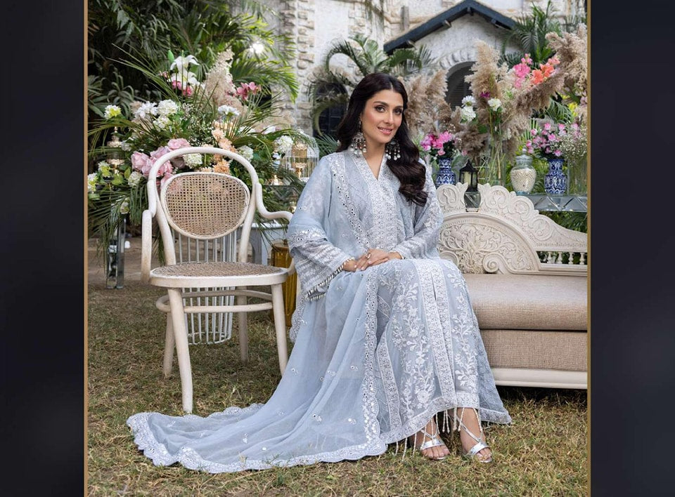 Azure luxury chiffon collection Collection 100% Original