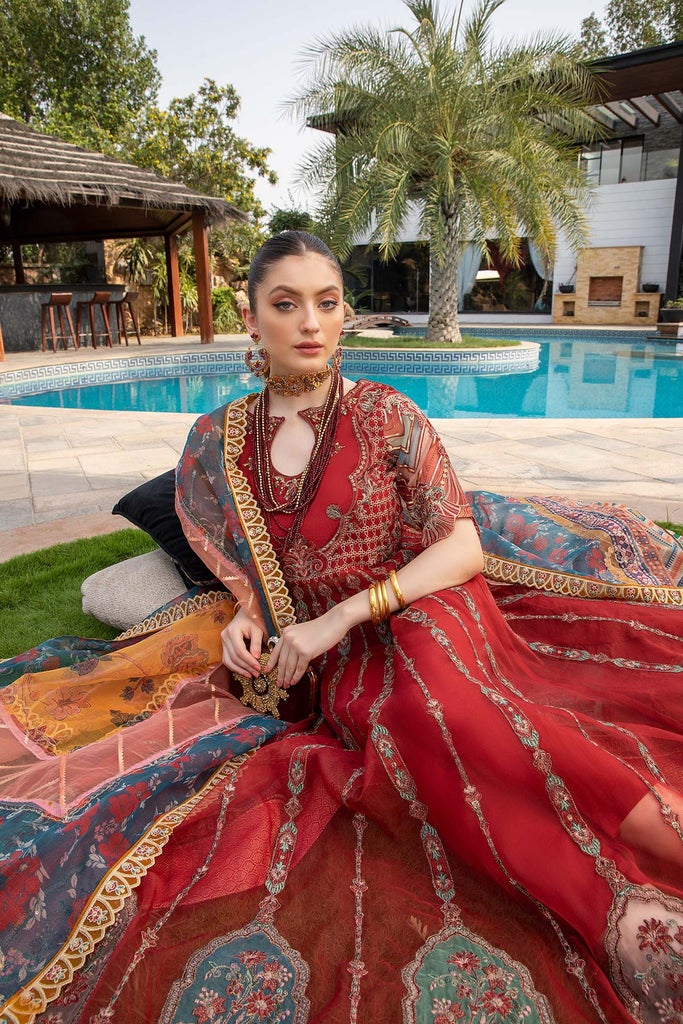 Charizma Diamond Dust Luxury Chiffon Embroidered 100% Original Guaranteed