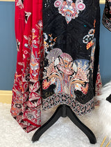 Pakistani Stitched Embroidery Party Wear Dresses Ready To Ship