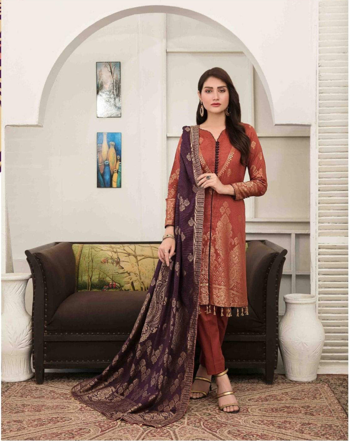 Ezlyn by Tawakkal Embroidered Lawn Collection 2021 -100% Original Guaranteed