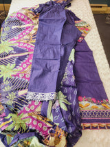 Indian Stitched Embroidery Suit Ready To Ship