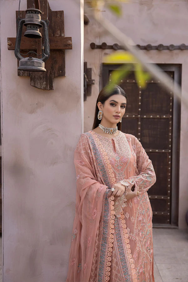 Johra Gold Luxury Chiffon Collection 100% Original