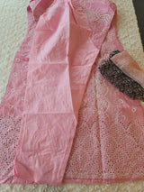 Indian Cotton Stitched Embroidery Suit Ready To Ship