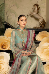 Charizma Diamond Dust Luxury Chiffon Embroidered 100% Original Guaranteed