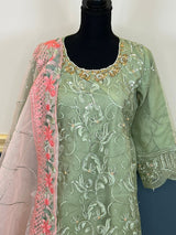 Pakistani Embroidered Party wear  Ready To Ship