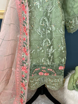 Pakistani Embroidered Party wear  Ready To Ship