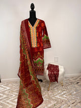 Pakistani Embroidered Lawn ready to ship