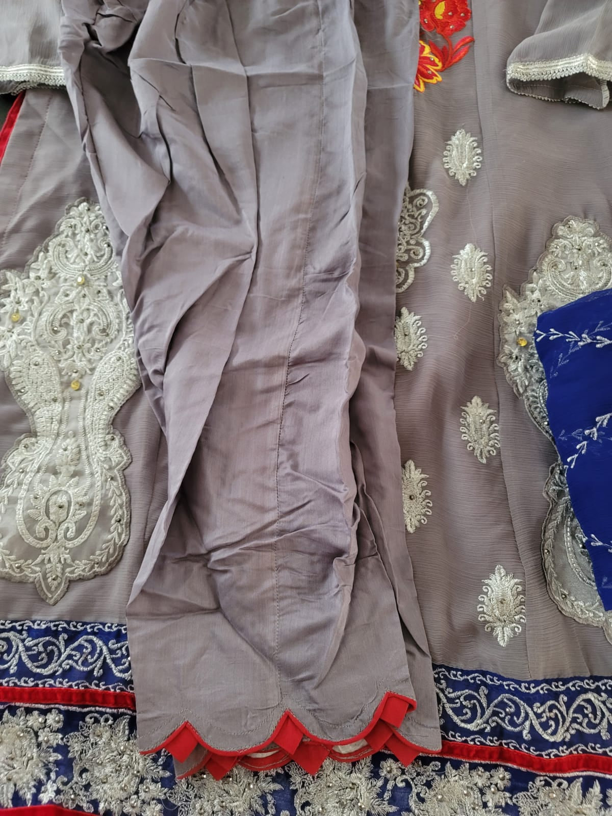Pakistani Stitched Embroidery Party Wear Dresses Ready To Ship