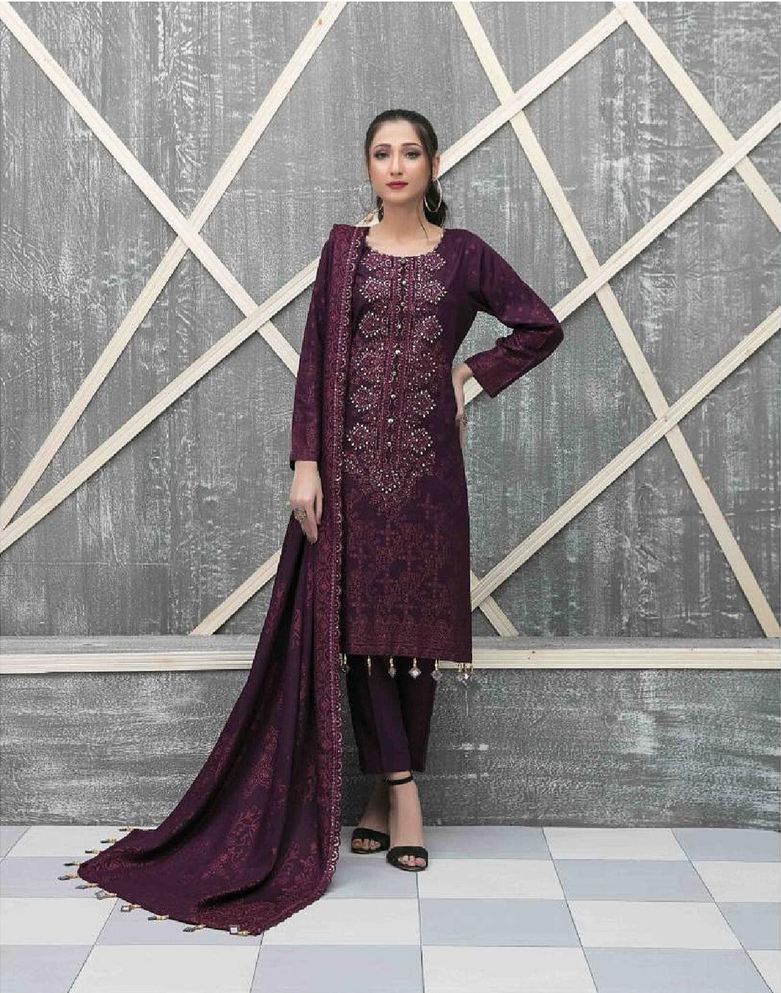 NAAZNIN By Tawakkal Embroidered Lawn Collection -100% Original Guaranteed