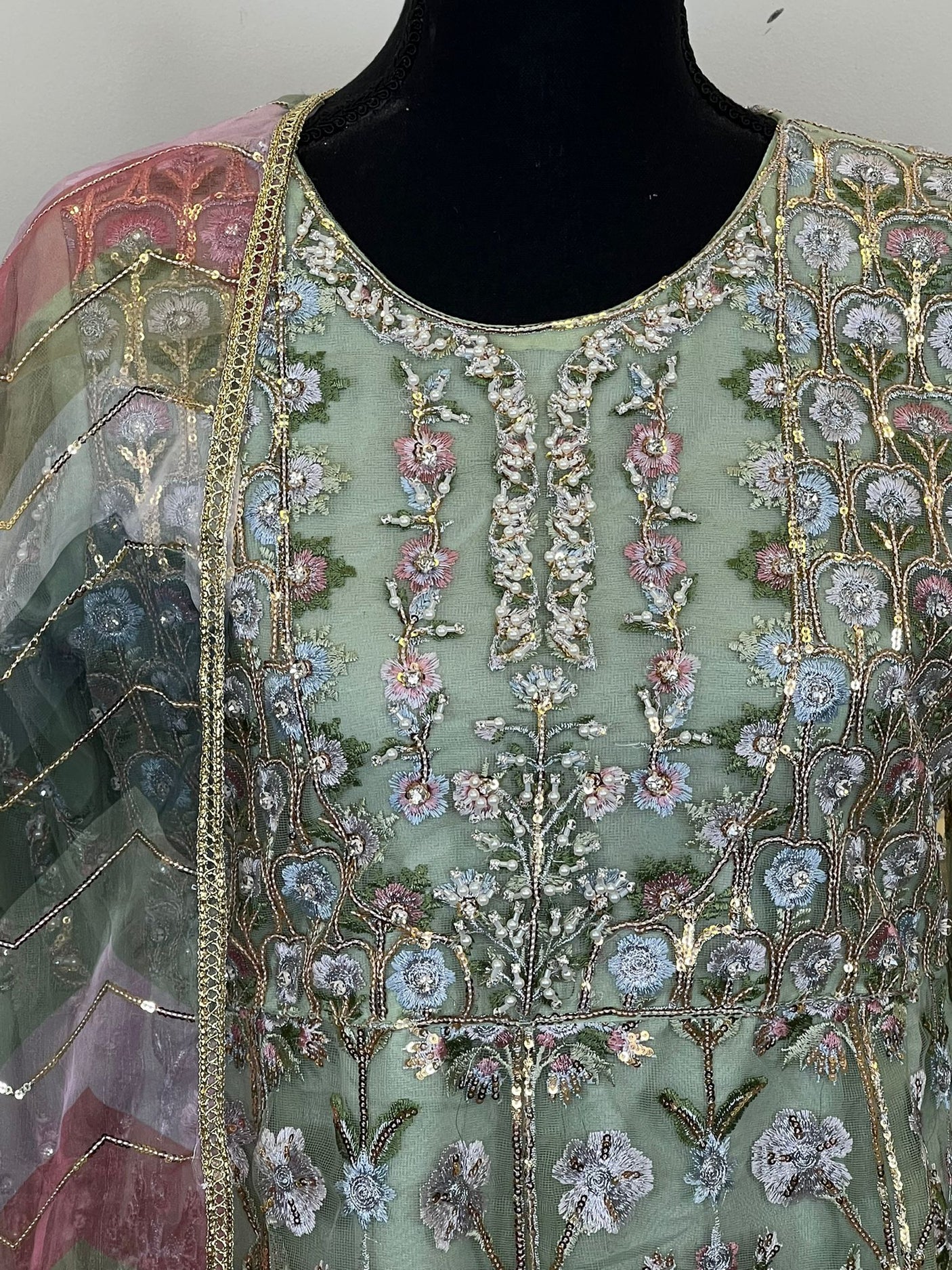 Pakistani Embroidered Party wear Ready To Ship