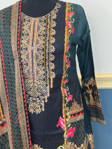 Pakistani Stitched Embroidery luxury  lawn Dresses Ready To Ship