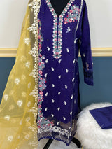 Pakistani Embroidered Party wear  Ready To Ship