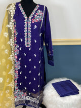 Pakistani Embroidered Party wear  Ready To Ship